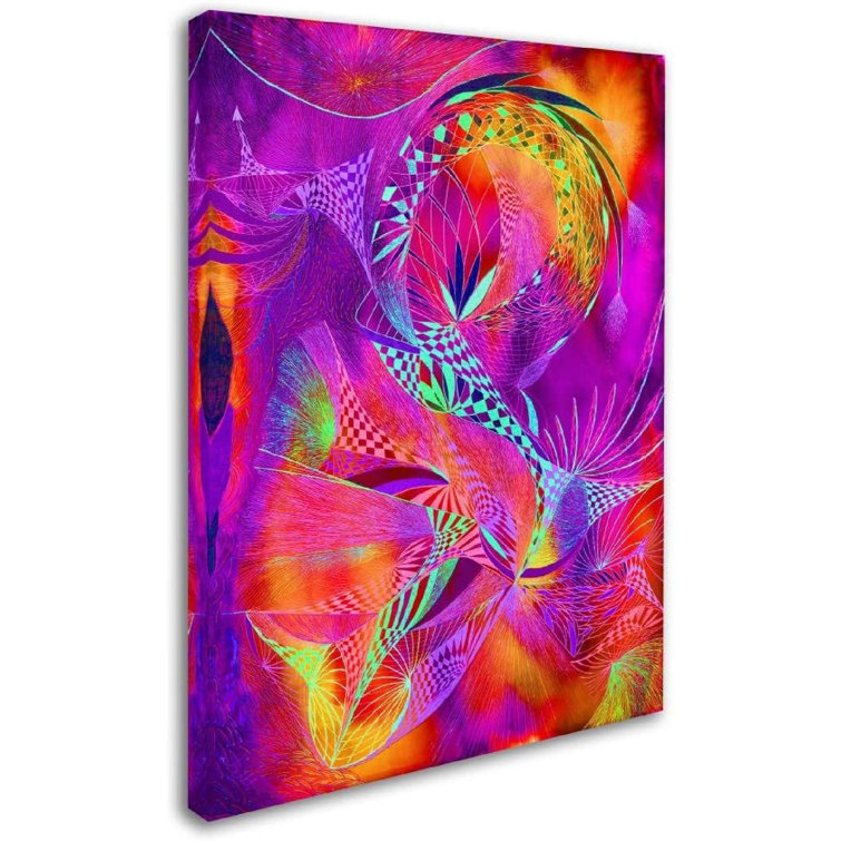 Ivy Bronx Wrap The Canvas Art Wrapped Canvas Painting Wayfair